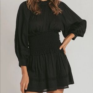 Cleobella Hayden Short Dress Black Size S